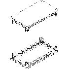 Mas HDX - base testa pann apert0 600x850mm product photo