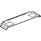 Mas - setto separatore orizz MAS400 L=600 product photo