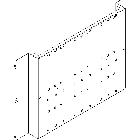 Mas - piastra M250-400 diff l=600 product photo