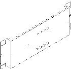 Mas - piastra MW630 l=850 product photo