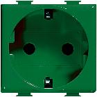 Matix magic - presa schuko 2P+T verde product photo