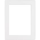 Matix - placca 6+6+6p bianco product photo