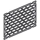 Idroboard - piastra forata 18 moduli H 150m product photo