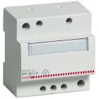 Trasformatore di sicurezza monofase - primario 230V - secondario 12/24V - 25VA - 4 moduli DIN product photo