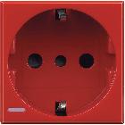 Axolute - presa std tedesco/italia P30 red product photo