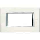 Axolute - placca 4P bianco Limoges product photo