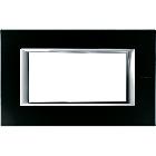 Axolute - placca 4P vetro nero notte product photo