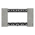 L.NOW - placca 4P ACCIAIO product photo