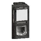 L.NOW - connettore RJ11 (4/6) K10 nero product photo