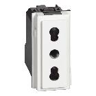 L.NOW - presa 2P+T 10/16A 250Vac bipas. B product photo