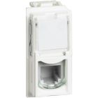 Living Now - connettore RJ11 (4/6) K10 bianco product photo