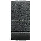 LL - deviatore ax 1P 10A 1m antracite product photo