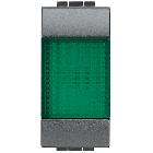 Living int - portalampada spia verde product photo