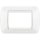 Living int - placca 3P bianco product photo