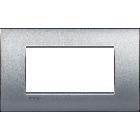 LL - placca 4P cromo spazzolato product photo