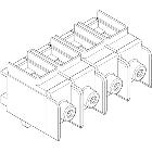 MORSETTO ESTERNO 160A GAMMA EUROPA 4PZ product photo