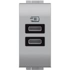 LL - Caricatore USB tipo C+C 1m tech product photo