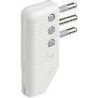 Kit - spina corner squadra 2P+T 10A bianco product photo