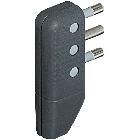 Kit - spina corner squadra 2P+T 16A grigio product photo