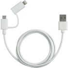 USB Connettore All in One, Micro USB e Lighting Certificato Apple Bianco product photo
