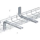 Cab - cc21s150gs mensola/asta 41x21 l=150mm product photo