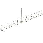 Cab - sasez sistema sospensione largh=150mm product photo