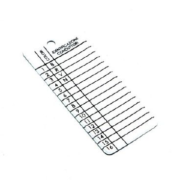 IDEN01 CARTELLINO IDEN.CAVI (Conf. da 100 Pz.) product photo Photo 01 3XL