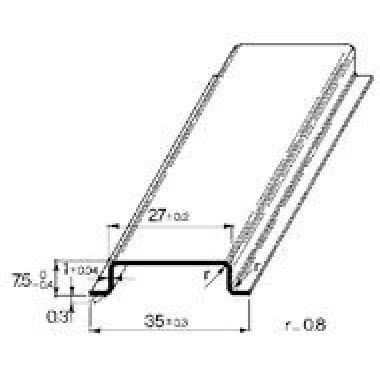 PR/3/AC PROFILATO DI APPOGGIO (Conf. da 2 Mt.) product photo Photo 01 3XL