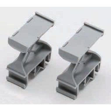 PORTATARGHETTA 40X16mm PER GUIDA (Conf. da 15 Pz.) product photo Photo 01 3XL