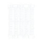 CNU/10/65 TESS.NEUTRA P.6.5(X80) (Conf. da 1200 Pz.) product photo