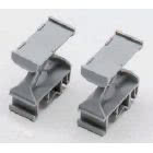 PORTATARGHETTA 40X16mm PER GUIDA (Conf. da 15 Pz.) product photo