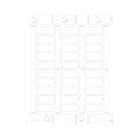 TA209W TARGH.20X9 PER BINARIO (Conf. da 450 Pz.) product photo