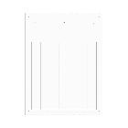 Targhetta Pvc Flat Bianca 15x35 mm (Conf. da 180 Pz.) product photo