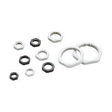 CONTRODADO, IN POLIAMMIDE PA6.6, M12x1,5, GRIGIO RAL 7035 product photo