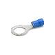 CAPOCORDA AD OCCHIELLO, PREISOLATO IN PVC, BLU, PER CONDUTTORI IN RAME, VITE 10mm SEZIONE 1,5-2,5 mmq (Conf. da 100 Pz.) product photo Photo 01 2XS