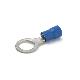 CAPOCORDA AD OCCHIELLO, PREISOLATO IN PVC, BLU, PER CONDUTTORI IN RAME, VITE 8mm SEZIONE 1,5-2,5 mmq (Conf. da 100 Pz.) product photo Photo 01 2XS