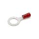 CAPOCORDA AD OCCHIELLO, PREISOLATO IN PVC, ROSSO, PER CONDUTTORI IN RAME, VITE 10mm SEZIONE 0,25-1,5 mmq (Conf. da 100 Pz.) product photo Photo 01 2XS