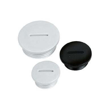 TAPPI, IN POLISTIROLO PS, PASSO METRICO M20x1.5, IP54, NERO RAL 9005 product photo Photo 01 3XL