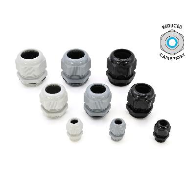 PRESSACAVO MAXIBLOCK, IN POLIAMMIDE PA6.6, CON RIDUZIONE DEL CAMPO DI SERRAGGIO, M25x1,5, IP68, NERO RAL 9005 product photo Photo 01 3XL