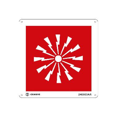 TARGA ALL.FS-FE 310X250 MM. ESTINTORE product photo Photo 01 3XL