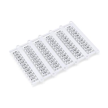 TAR.SEGNAC.MG-TDM-02 4X12MM.BIANCO 6 STELI (Conf. da 1056 Pz.) product photo Photo 02 3XL