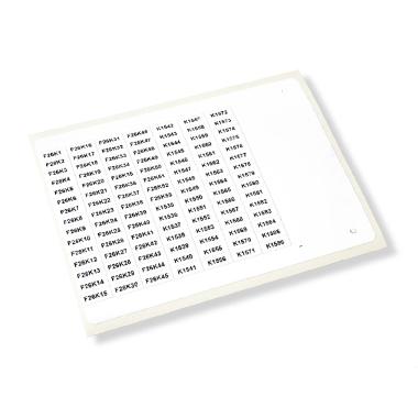 ETICHETTE ADESIVE, IN FILM PVC, PREFUSTELLATE, PER ESTERNO QUADRO, 9x20mm, GIALLO PVC99008YE (Conf. da 2750 Pz.) product photo Photo 01 3XL