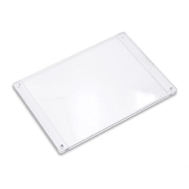 PLACCHETTE DI PROTEZIONE, TRASPARENTI, PER TARGHE QUADRO (Conf. da 10 Pz.) product photo Photo 01 3XL