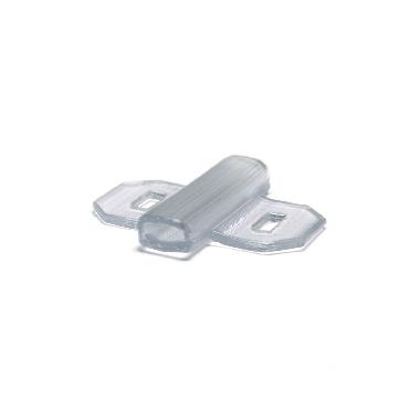 TUBETTI SEGNACAVO A FASCETTA, PER TARHETTE DA 4mm, IN PVC PLASTIFICATO (Conf. da 2000 Pz.) product photo Photo 02 3XL