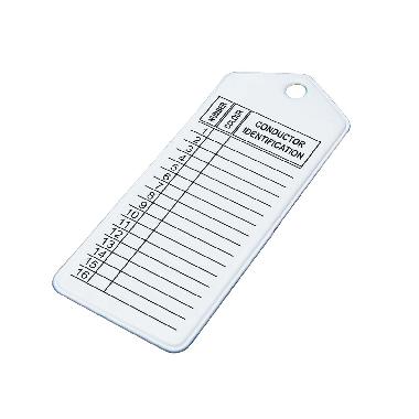 CARTELLINO DI IDENTIFICAZIONE, IDEALE PER L'IDENTIDICAZIONE DI PIU' CAVI (Conf. da 100 Pz.) product photo Photo 01 3XL