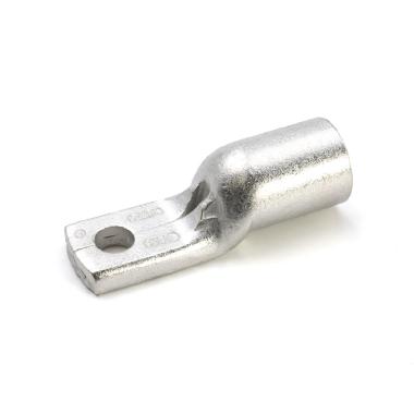 CAPOCORDA AD OCCHIELLO CON ATTACCO CONTENUTO, PER CONDUTTORI IN RAME, SENZA FORO D'ISPEZIONE, PER INTERRUTTORI AUTOMATICI B. T., VITE 8mm B=19mm SEZIONE 120mmq (Conf. da 25 Pz.) product photo Photo 01 3XL