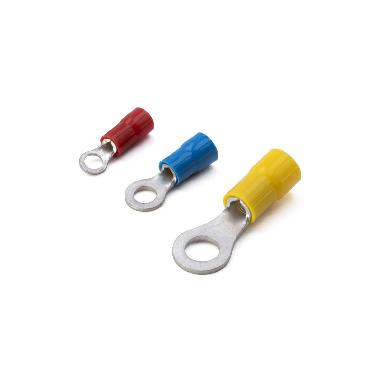 CAPOCORDA AD OCCHIELLO, PREISOLATO IN PVC, BLU, PER CONDUTTORI IN RAME, VITE 7mm SEZIONE 1,5-2,5 mmq (Conf. da 100 Pz.) product photo Photo 02 3XL