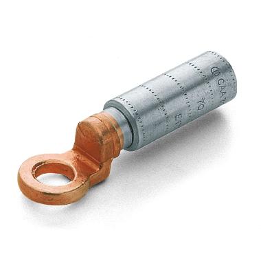 CAPICORDA BIMETALLICI AL/CU AD OCCHIELLO, PER CONDUTORI IN ALLUMINIO O ALDREY IN CAVI CORDATI B.T. product photo Photo 01 3XL