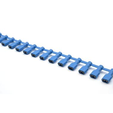 INNESTO FEMMINA CONCAT.ISOLATO BLU 6,35x0,8 (Conf. da 1500 Pz.) product photo Photo 01 3XL