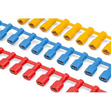 INNESTO FEMMINA CONC.ISOLATO ROSSO 6,34x0,8 (Conf. da 1500 Pz.) product photo Photo 02 3XL